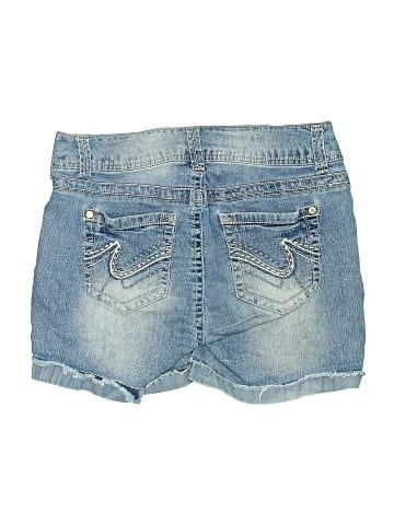 Wallflower Denim Shorts (view 2)