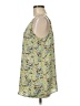 CAbi 100% Polyester Floral Yellow Sleeveless Top Size M - photo 5