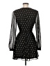 Glamorous 100% Polyester Polka Dots Black Cocktail Dress Size 6 - photo 2