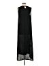 Unbranded 100% Polyester Graphic Black Casual Dress Size L - photo 2