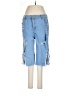 Unbranded Tropical Blue Jeans Size 6 (estimated) - photo 1