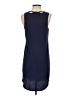 LA Made Solid Blue Casual Dress Size S - photo 2