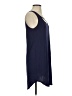 LA Made Solid Blue Casual Dress Size S - photo 4