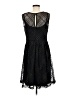 Ellen Tracy Argyle Black Cocktail Dress Size 8 - photo 2