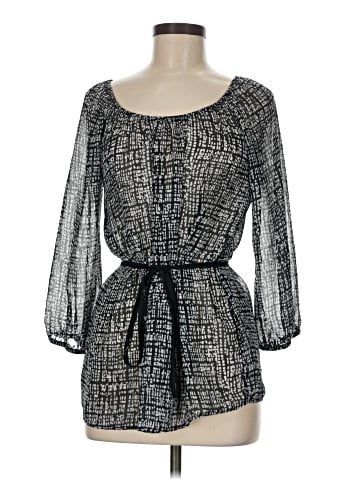 AB Studio 3/4 Sleeve Blouse (view 1)