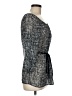 AB Studio 100% Polyester Black 3/4 Sleeve Blouse Size M - photo 4