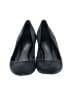Tory Burch 100% Leather Black Heels Size 5 - photo 2