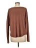 Lavender Fields Brown Long Sleeve Top Size M - photo 2