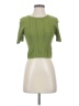 Sandro Green Short Sleeve Top Size Med (2) - photo 1