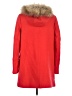 J.Crew Red Wool Coat Size 2 - photo 2