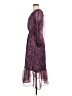 Talbots Paisley Purple Casual Dress Size 6 - photo 5