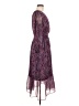 Talbots Paisley Purple Casual Dress Size 6 - photo 4