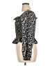 Crystal Doll 100% Polyester Black Long Sleeve Blouse Size XL - photo 5