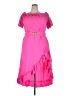 Shein Pink Cocktail Dress Size 12 - photo 1