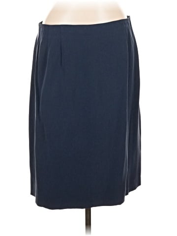 Blue Ice Silk Skirt (view 1)
