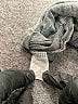 Leith Solid Gray Casual Dress Size S - photo 8