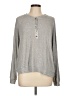 Michael Lauren Gray Long Sleeve Henley Size L - photo 1