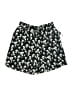 Simply Vera Vera Wang 100% Polyester Print Black Shorts Size XS - photo 1