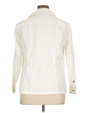 Evan Picone Long Sleeve Button-Down Shirt (view 2)