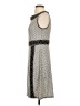 Max Studio Houndstooth Gray Cocktail Dress Size S - photo 5