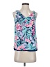 Lilly Pulitzer Blue Sleeveless Blouse Size XS (estimated) - photo 1