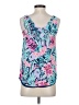 Lilly Pulitzer Blue Sleeveless Blouse Size XS (estimated) - photo 2