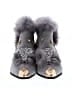 Unbranded Stars Gray Ankle Boots Size EU 38 - photo 2