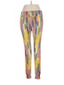 Lularoe Color Block Yellow Active Pants Size 1X (Tall & Curvy) - photo 1