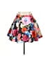 B. Darlin 100% Polyester Floral Pink Black Casual Skirt Size 15 - 16 - photo 1