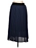 Western 100% Polyester Solid Blue Formal Skirt Size L - photo 2