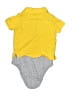 Carter's Yellow Short Sleeve Onesie 9-12 MO / 12 MO - photo 2