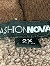 Fashion Nova Brown Pullover Hoodie Size 2X - photo 7