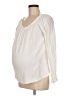 RD Style 100% Cotton Ivory 3/4 Sleeve Blouse Size M - photo 1