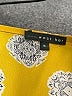 West Kei 100% Polyester Yellow 3/4 Sleeve Blouse Size S - photo 7