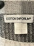 Cotton Emporium Chevron-herringbone Gray Pullover Sweater Size M - photo 7