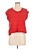 Westbound 100% Cotton Red Short Sleeve Top Size M (petite) - photo 1