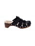 Ugg Australia 100% Leather Black Mule/Clog Size 7 - photo 1