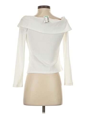 Papaya Long Sleeve Top (view 2)