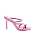 Black Suede Studio Pink Sandals Size EU 37 1/2 - photo 1