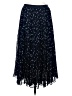 Halogen 100% Polyester Polka Dots Blue Formal Skirt Size M - photo 2