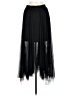 ALLSAINTS 100% Polyester Black Formal Skirt Size 8 - photo 2