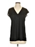 Daryl K 100% Polyester Black Short Sleeve Blouse Size S - photo 1