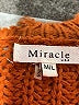 Miracle Orange Pullover Sweater Size M - photo 7
