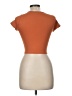 Nikibiki Orange Short Sleeve Turtleneck One size - photo 2