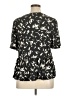Gap 100% Cotton Black Short Sleeve Blouse Size XL - photo 2