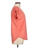 Green Envelope Orange Short Sleeve Top Size M - photo 4