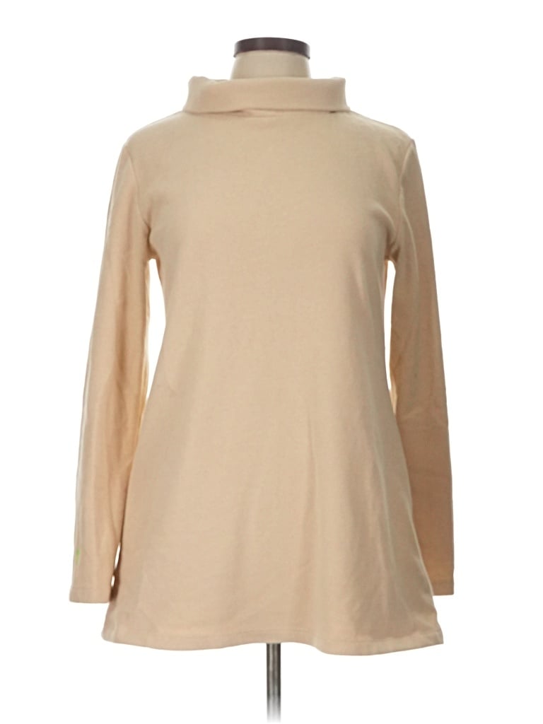 Pre-owned Dudley Stephens Turtleneck Sweater In Tan