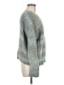 Club Monaco Metallic Blue Pullover Sweater Size M - photo 4