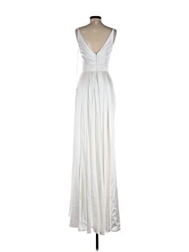 rose quartz formal dress Versace Leather Lace-Embellished Evening Gown main image 1