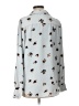 Ann Taylor Gray Long Sleeve Blouse Size L - photo 4